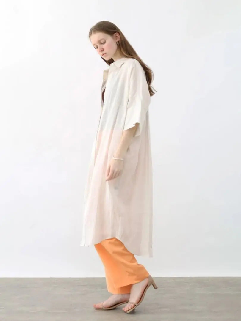 AGA 40/1 LINEN Shirt One Piece Linen Shirt One Piece