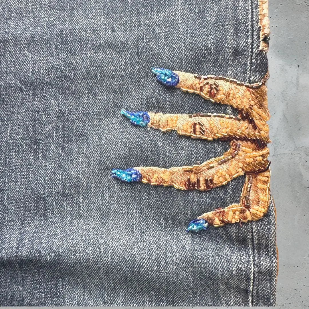 UNDERCOVER Beaded Denim - Price reduction possible