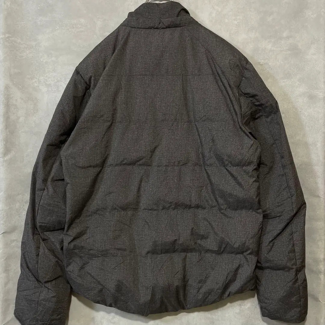 [e2708] Umbro batting nylon padded jacket gray XL black core