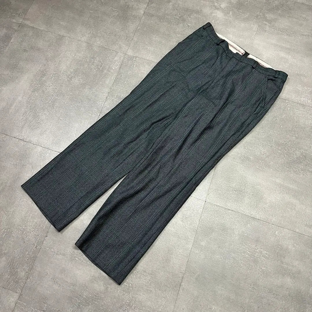 70-80s Italian vintage dress wide slacks pants vintage clothing