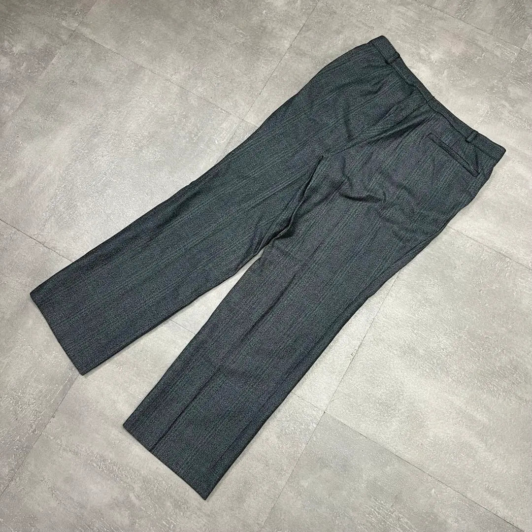 70-80s Italian vintage dress wide slacks pants vintage clothing