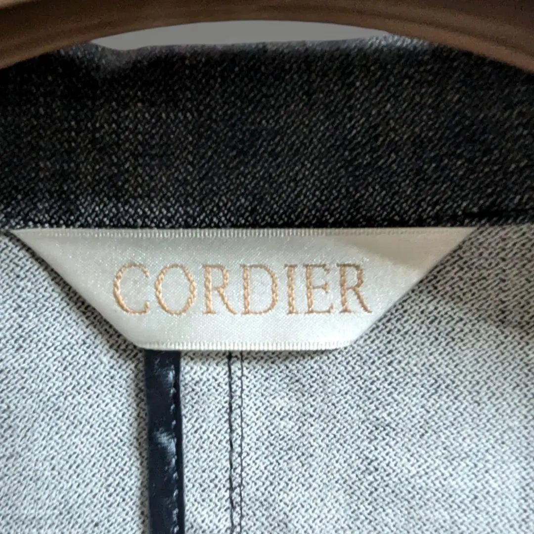 [11] Cordia One -button Long Sleeve Tailored Jacket Cotton Cotton hemp linen