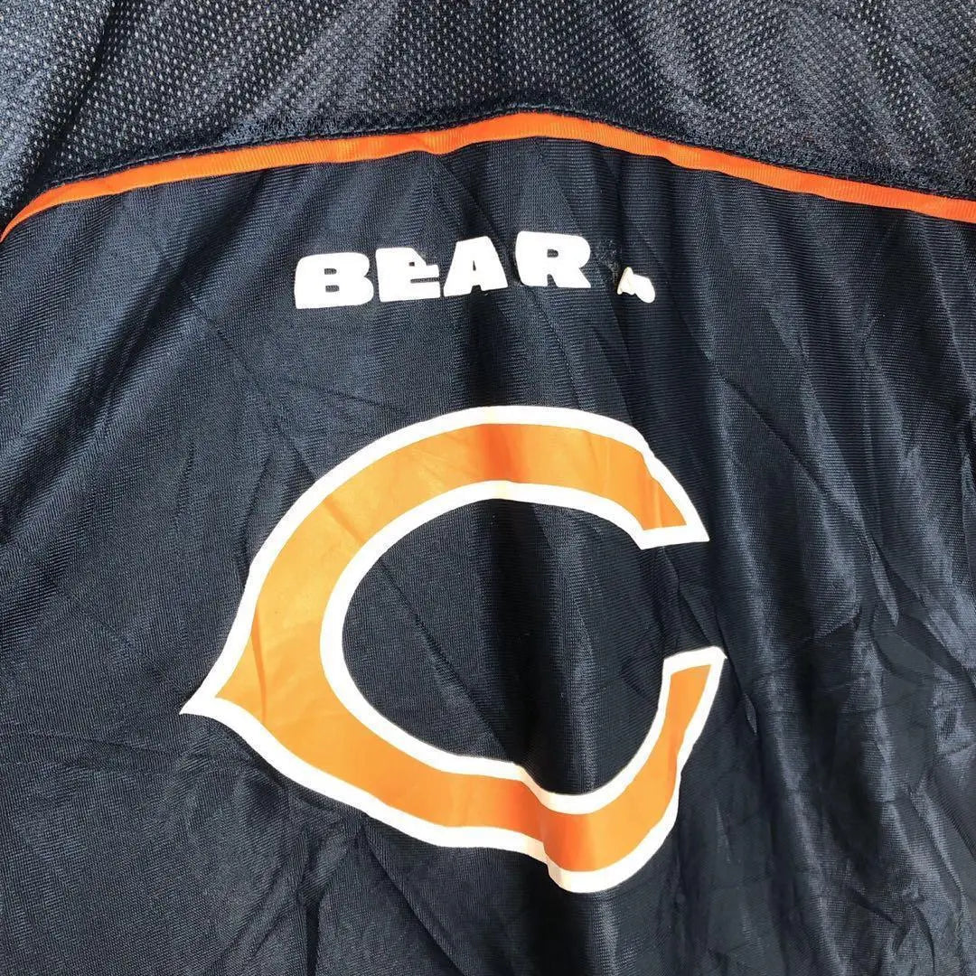 Chicago Bears★ NFL American Football Game Shirt Big Team Logo Loose