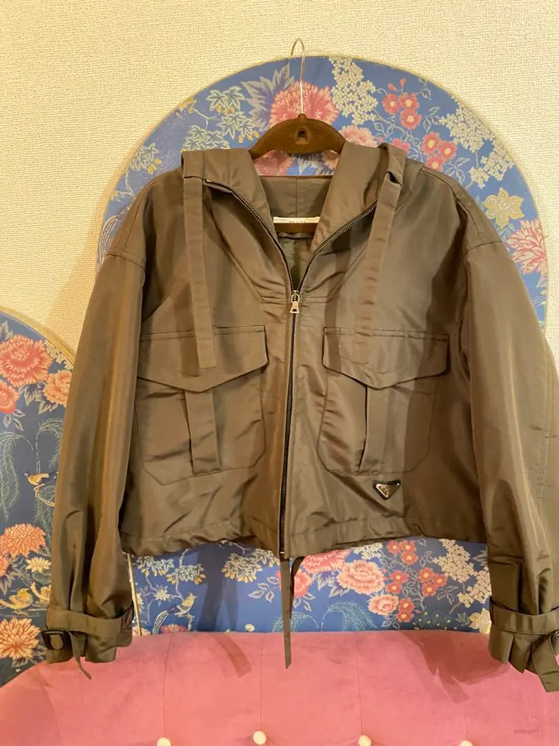 PRADA jacket olive green ♡ Rare ♡