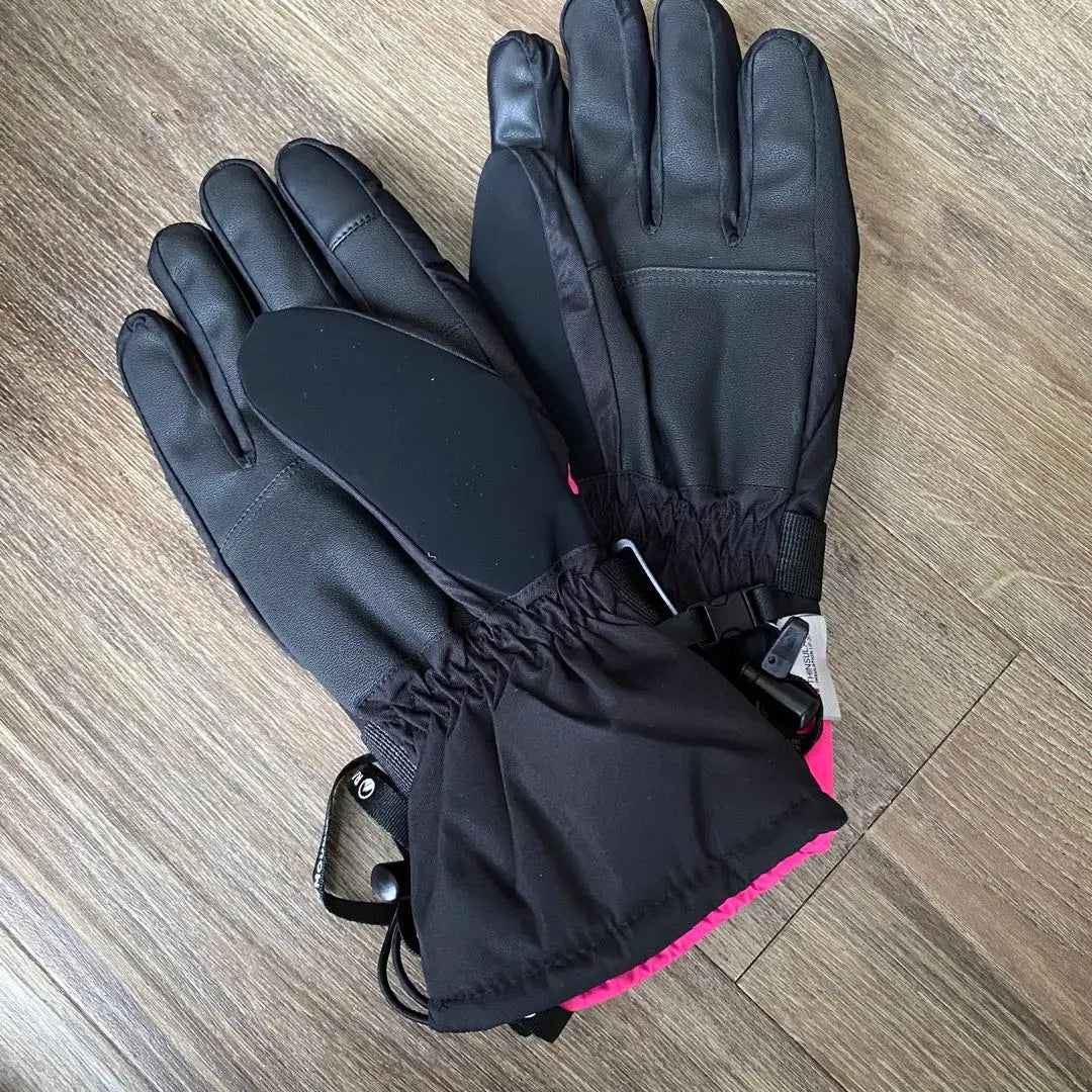 Guantes de esquí/snowboard, guantes, protección contra el frío, compatibles con smartphones, forro polar, repelentes al agua, XL