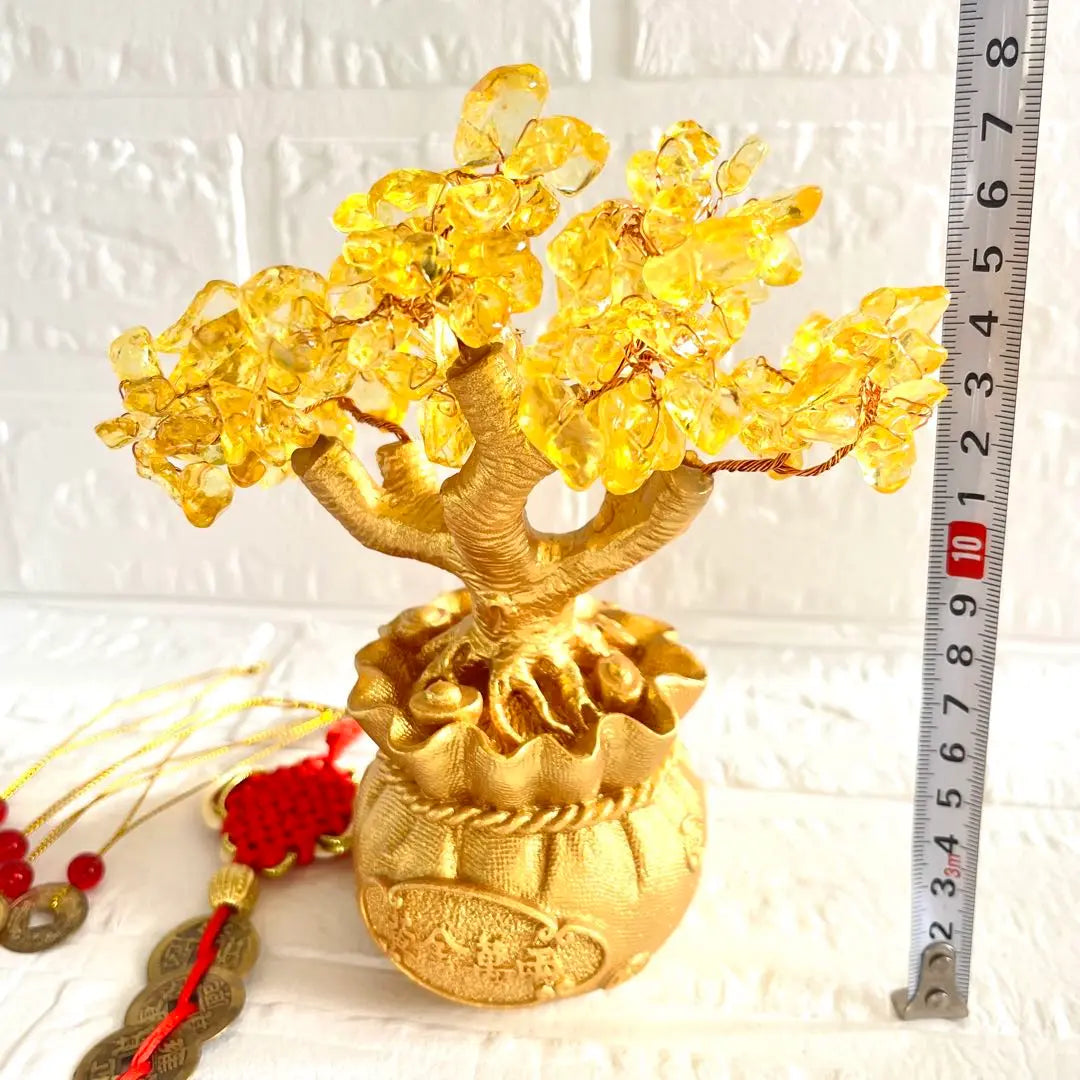 Ornament that brings money luck Money tree Interior Entrance Feng Shui item Increases money luck