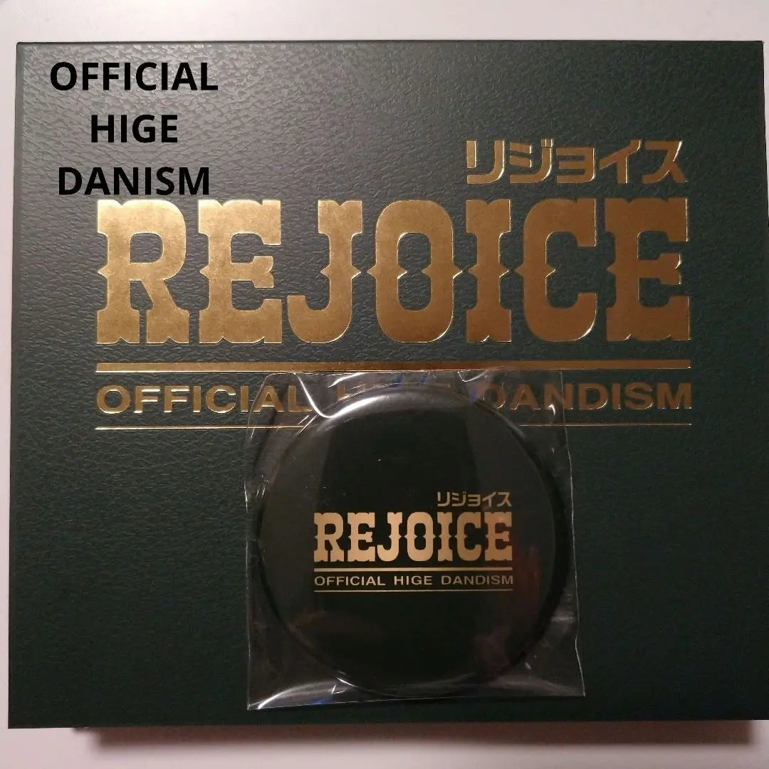 [HIGE DANDISM OFICIAL] CD REJOICE solo con bonus