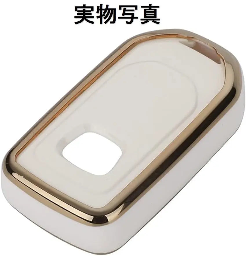 Honda Smart Key Case TPU Key Cover Vezel Fit 3 Button White