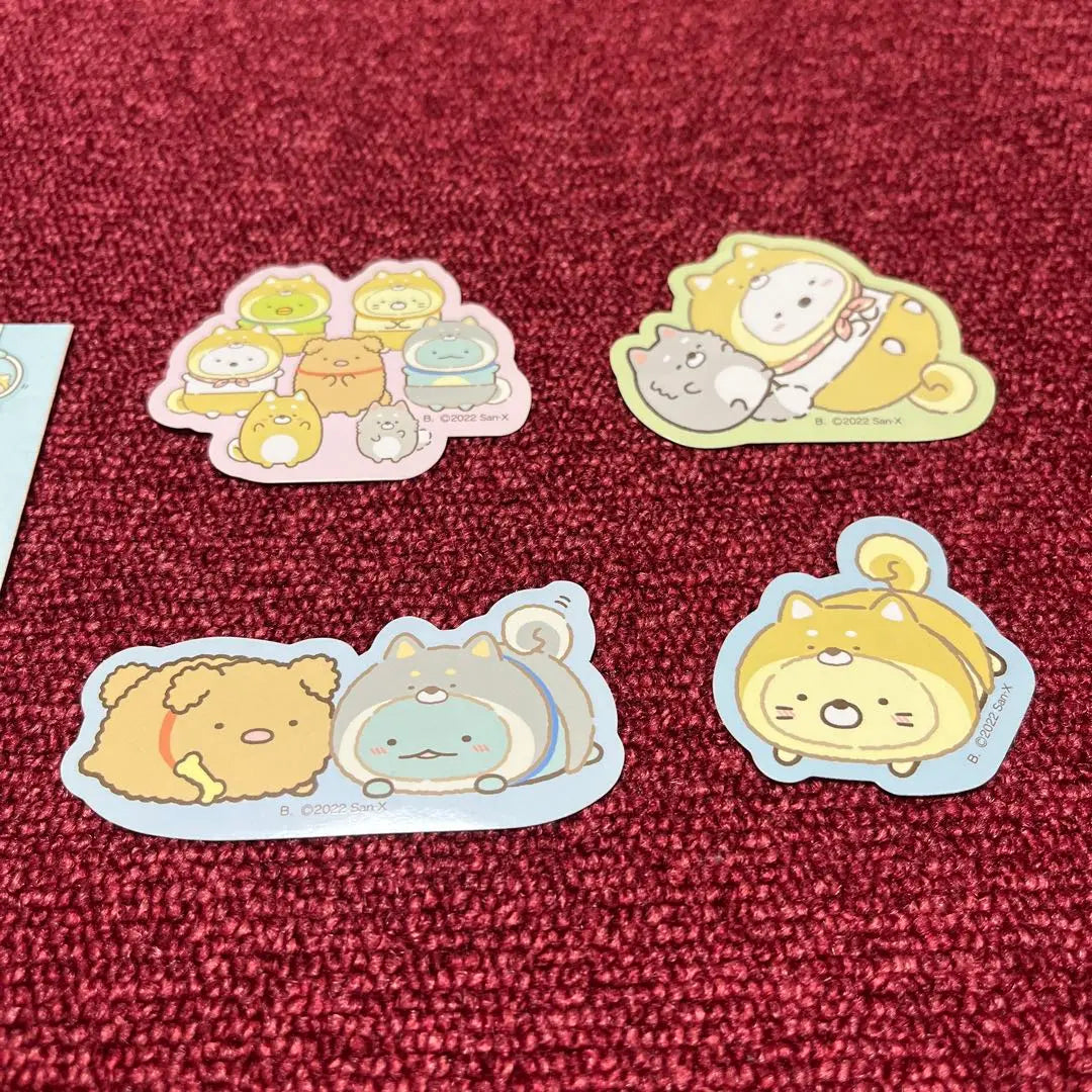 Sumikko Gurashi Die Cut Sticker Set 4 Types