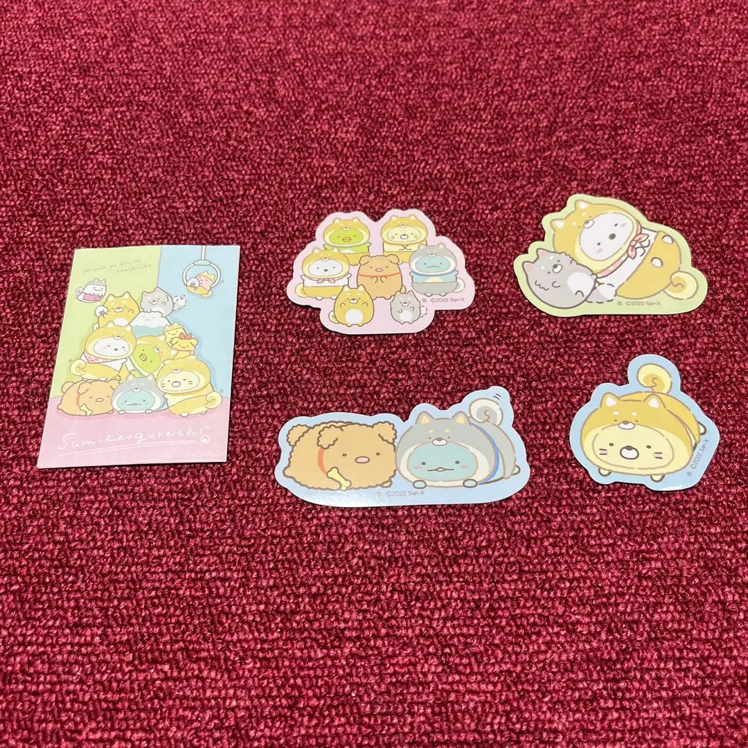 Sumikko Gurashi Die Cut Sticker Set 4 Types