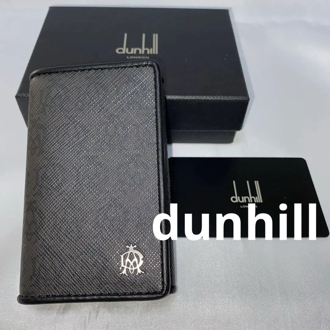 Unused Dunhill 6-key case Windsor PVC x Leather