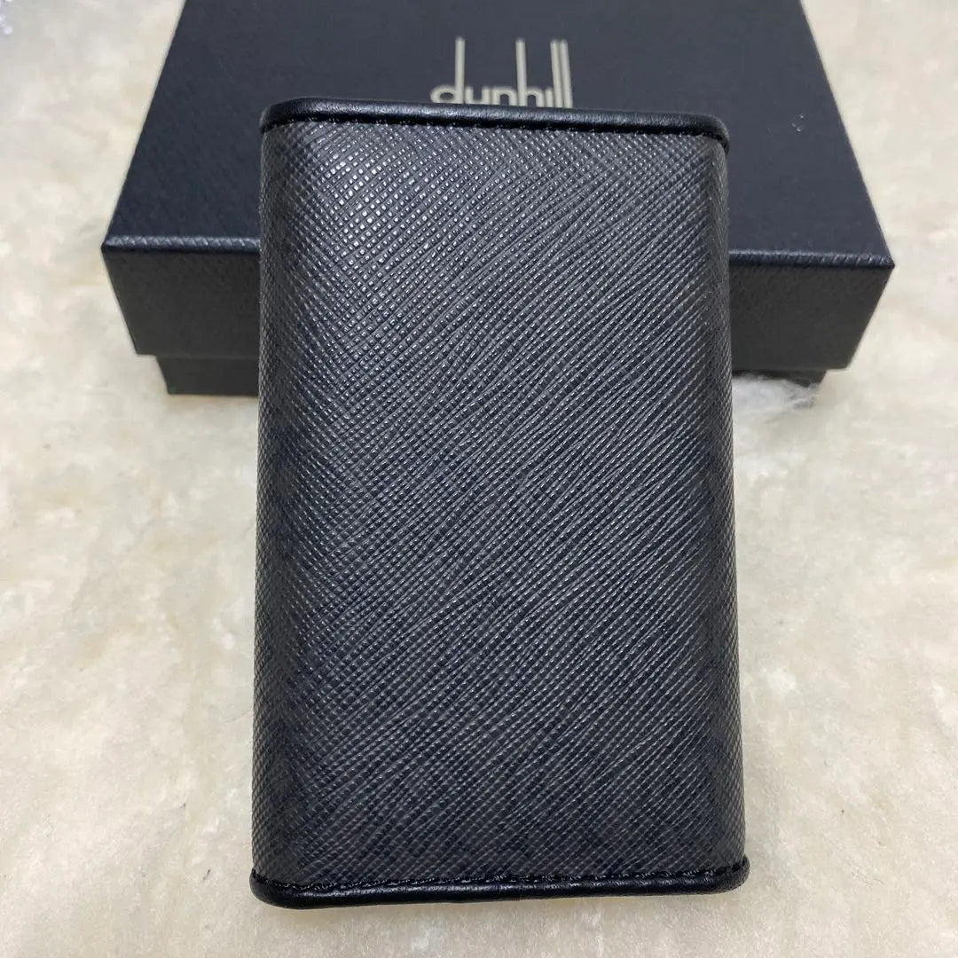 Unused Dunhill 6-key case Windsor PVC x Leather