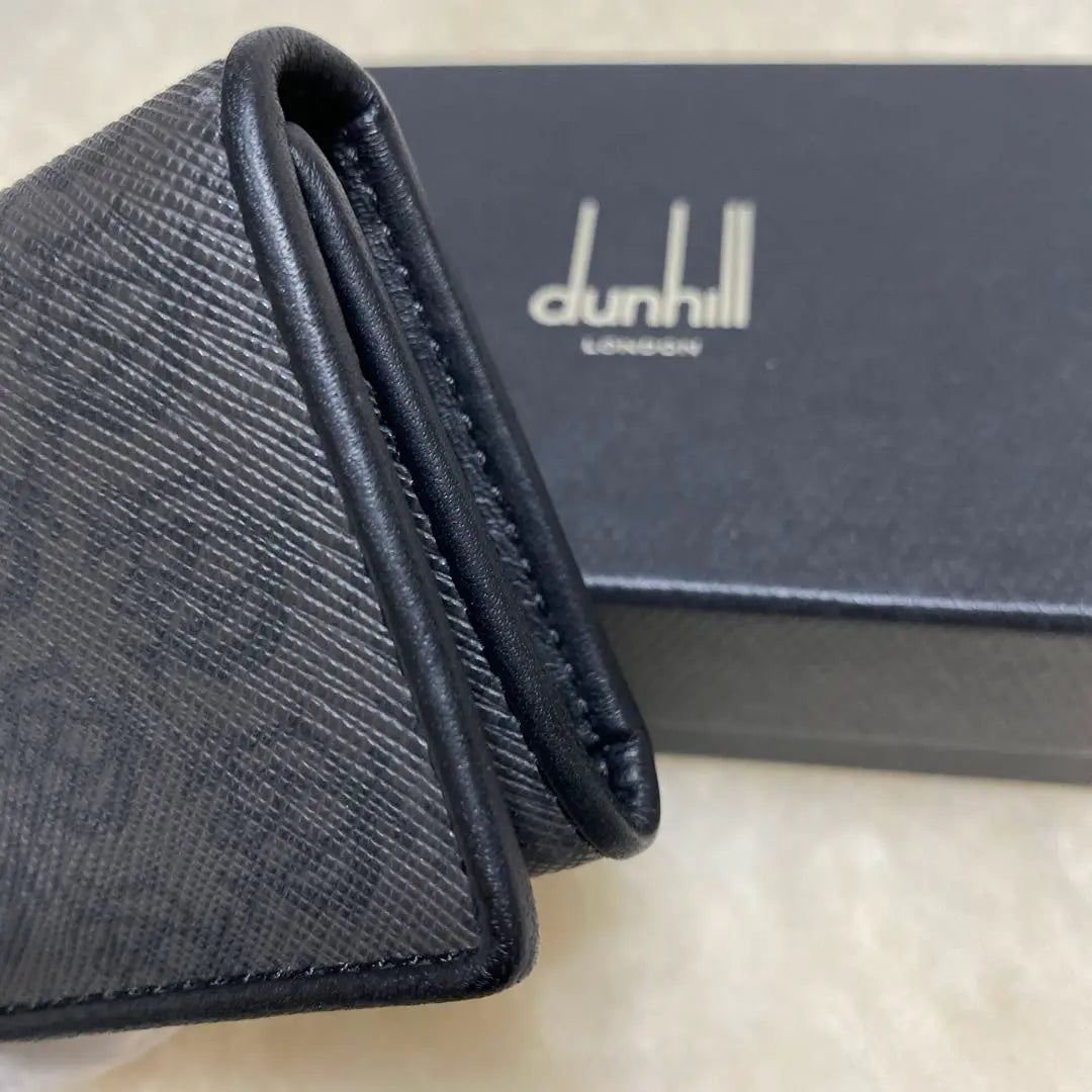 Estuche de 6 teclas Dunhill sin usar Windsor PVC x Cuero