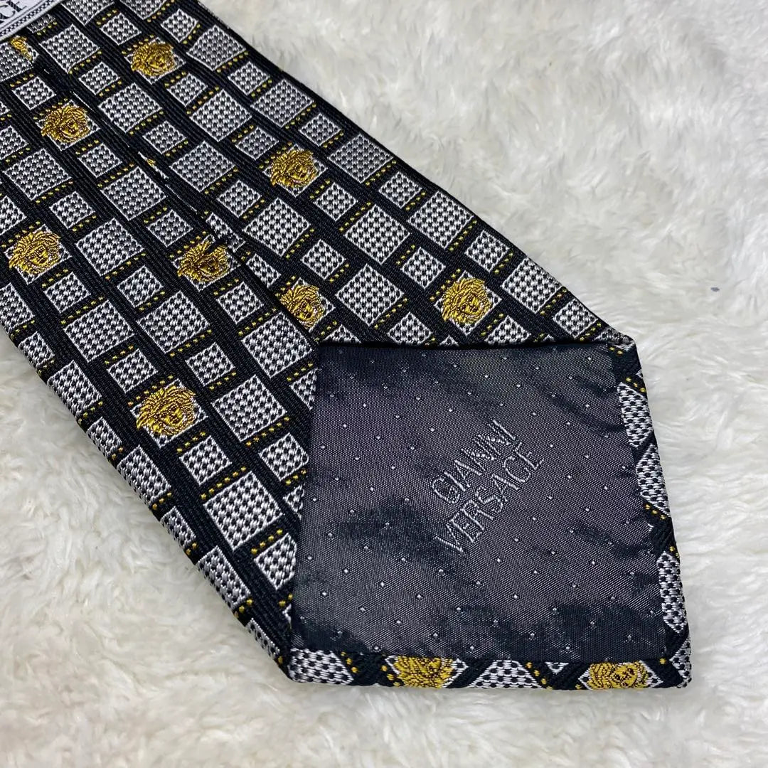 ✨Luxury✨ GIANNI VERSACE Corbata Medusa | ✨高級感✨ GIANNI VERSACE ネクタイ メデューサ