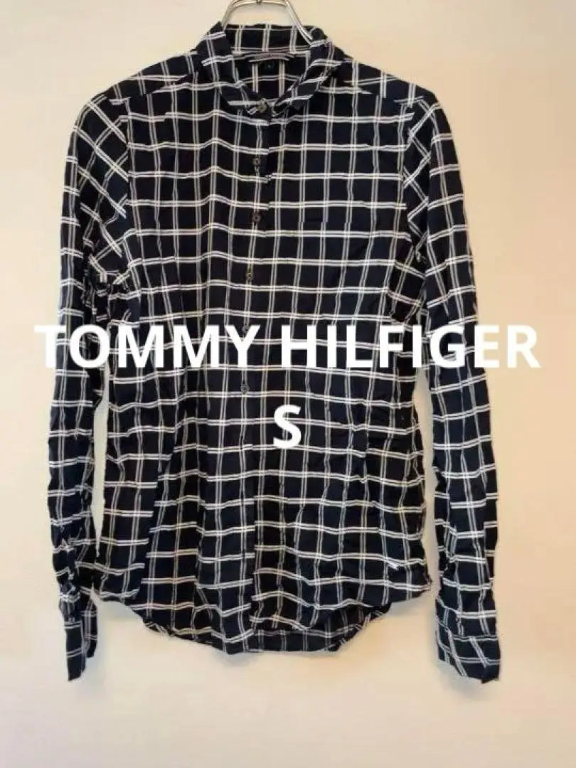 TOMMY Tommy Hilfiger BD Shirt Navy White Check