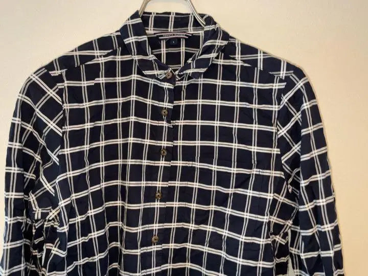 TOMMY Tommy Hilfiger BD Shirt Navy White Check