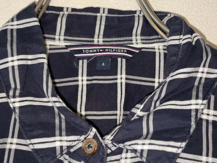 TOMMY Tommy Hilfiger BD Shirt Navy White Check