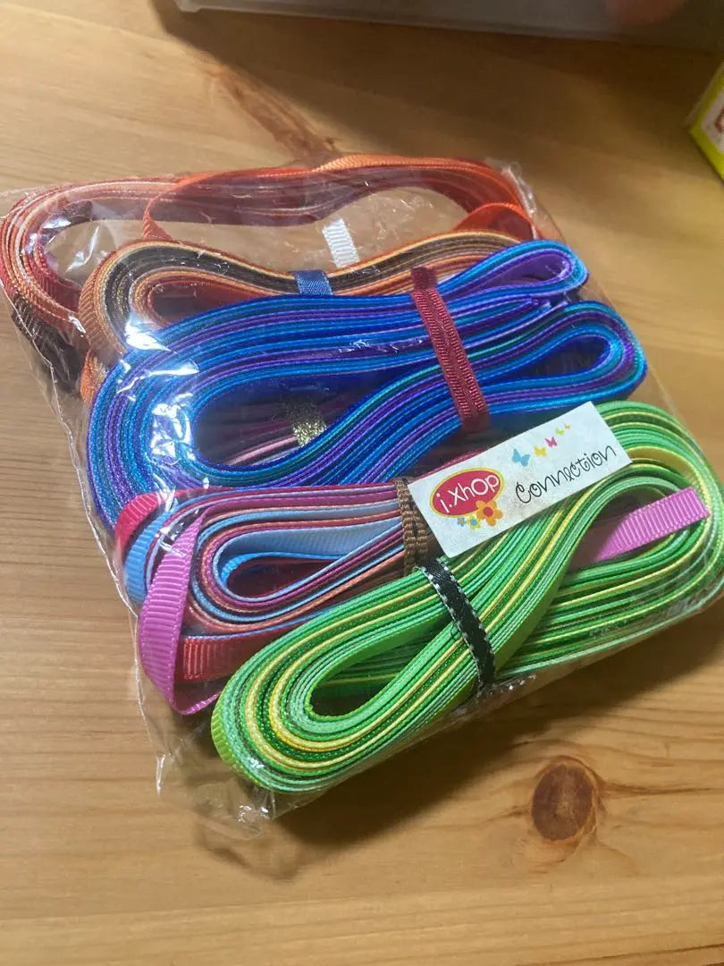 Colorful ribbon set