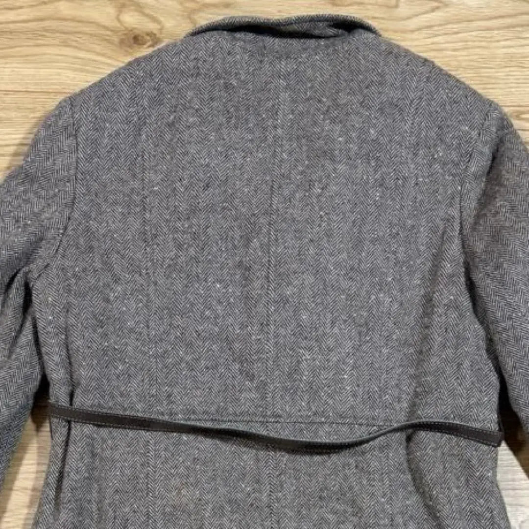 Abrigo Chester Lenoma con cinturón, gris, para mujer, talla 38 M 1141