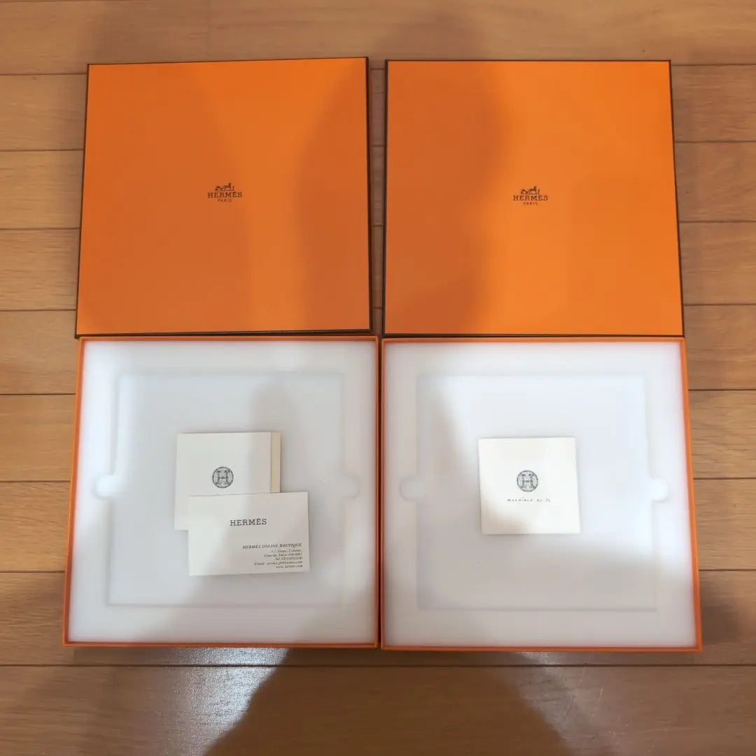 Hermes box, paper bag, ribbon set | エルメスボックス、紙袋、リボンセット