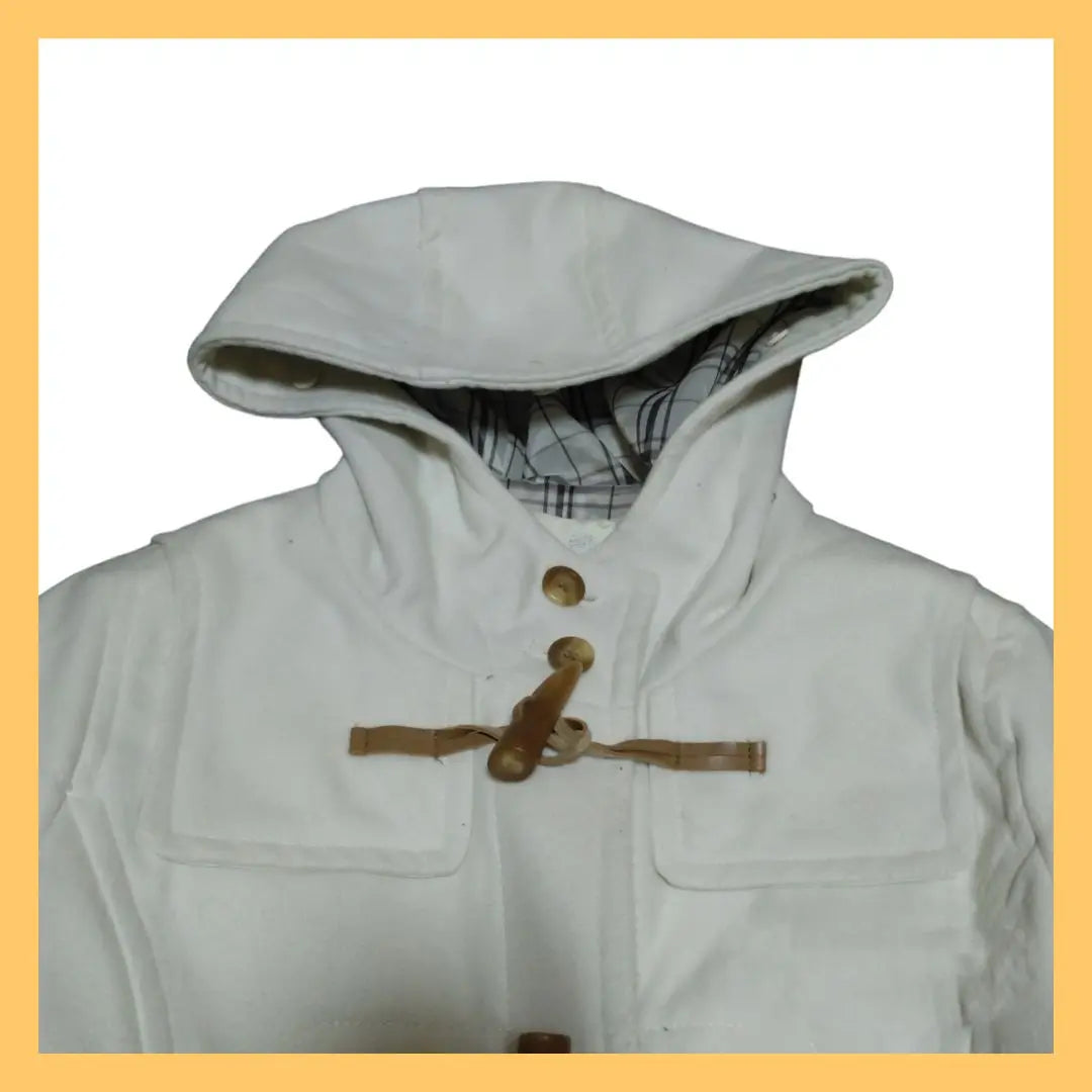 Earth Music & Ecology Earth Outer Duffle Coat White M