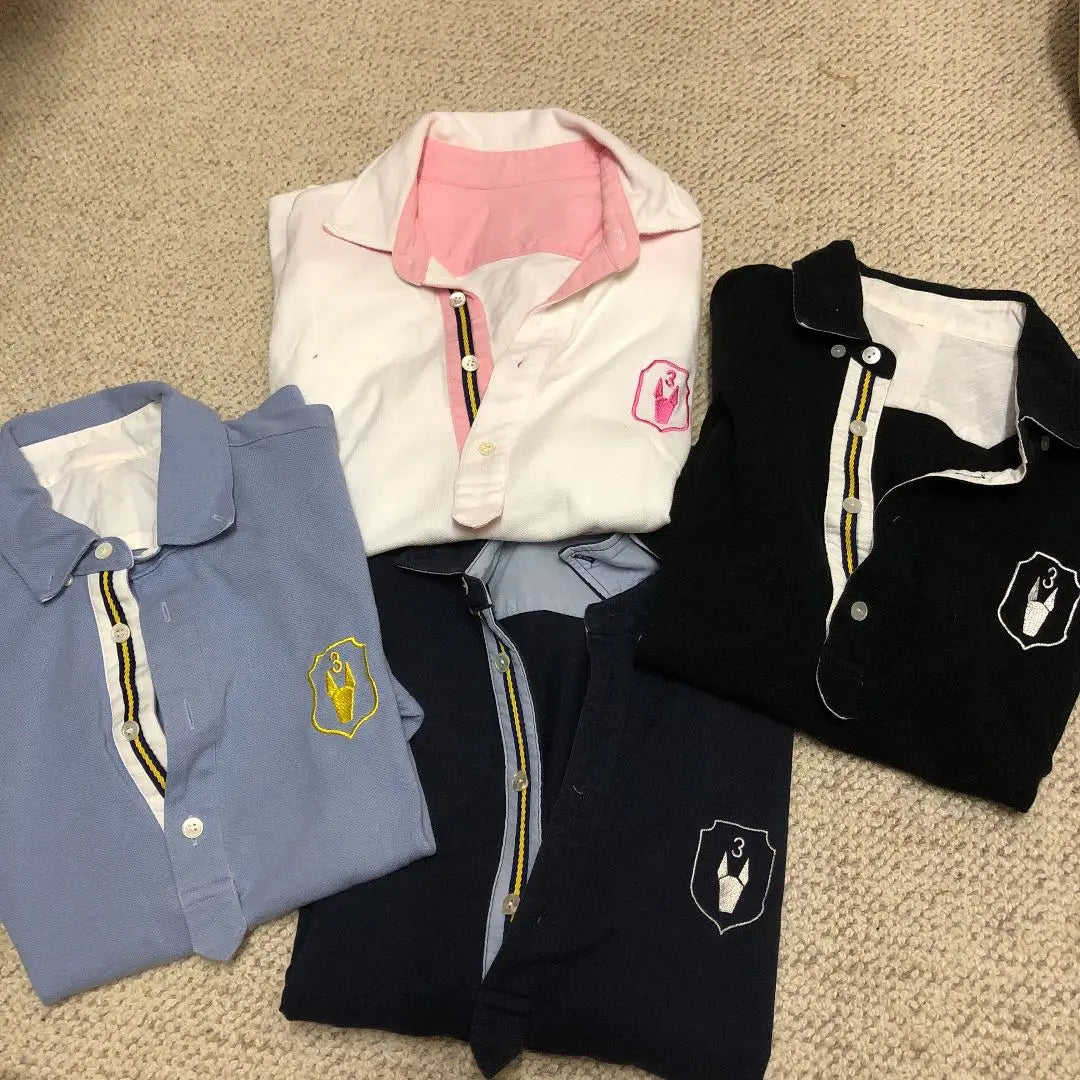 Polo shirt set of 4