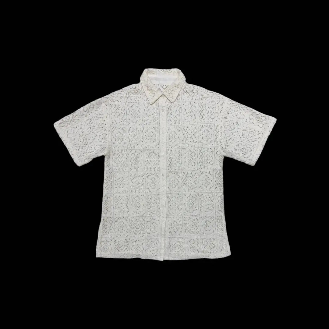 [archive] 90s our's Crochet-shirt worn by Morgan Kurato