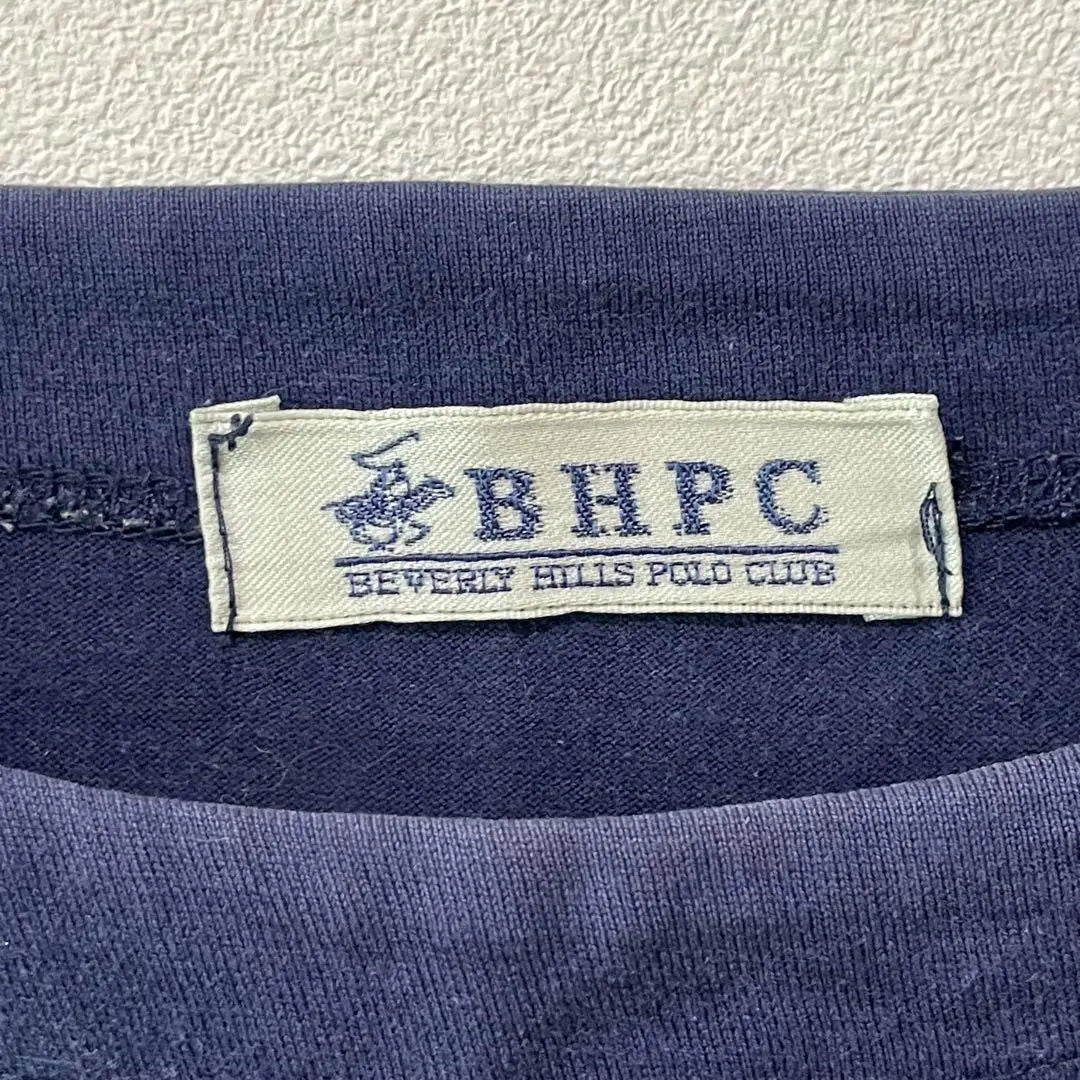 Beverly Hihas Polo Club Tops Men's Short Sleeve Layered T-Shirt Navy