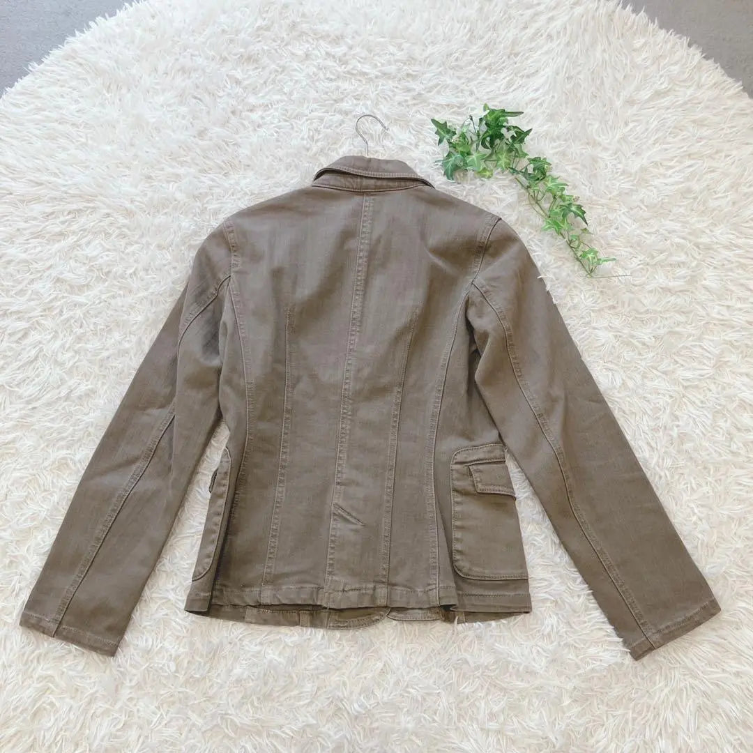 5577〈SPB〉Chaqueta vaquera entallada (M) Casual Haori