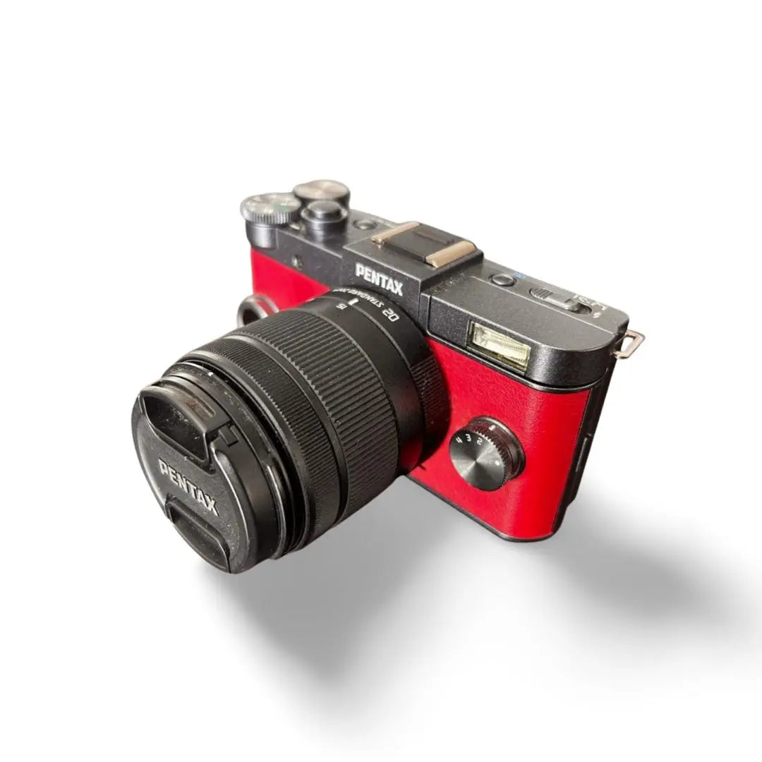 PENTAX Q-S1 Cuerpo rojo y accesorios faltantes