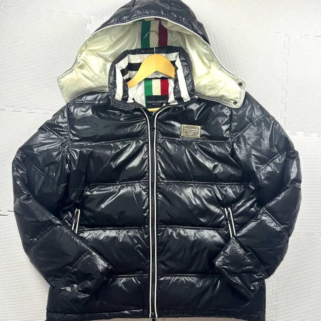 Beauty Dolce & Gabbana Down Jacket Tricolor Logo Plate XL