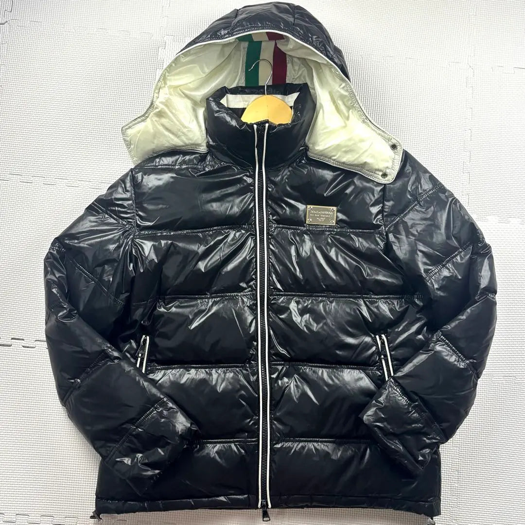 Beauty Dolce & Gabbana Down Jacket Tricolor Logo Plate XL