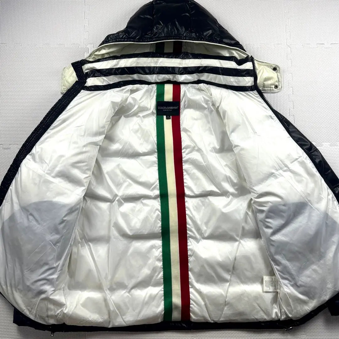 Beauty Dolce & Gabbana Down Jacket Tricolor Logo Plate XL