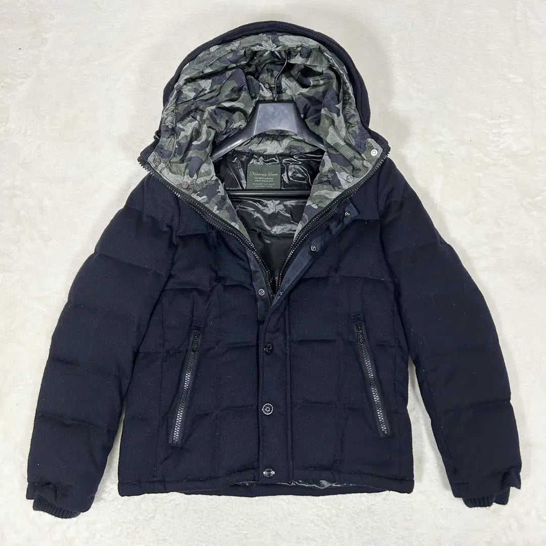 nano universe Nishikawa Down Remonta Down Jacket Camouflage