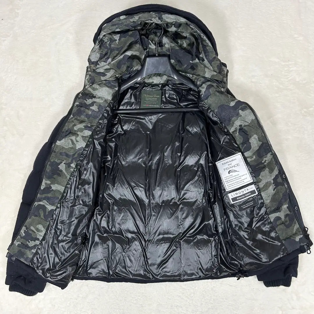 Chaqueta de plumas de camuflaje Remonta de Nishikawa Down de nano universe