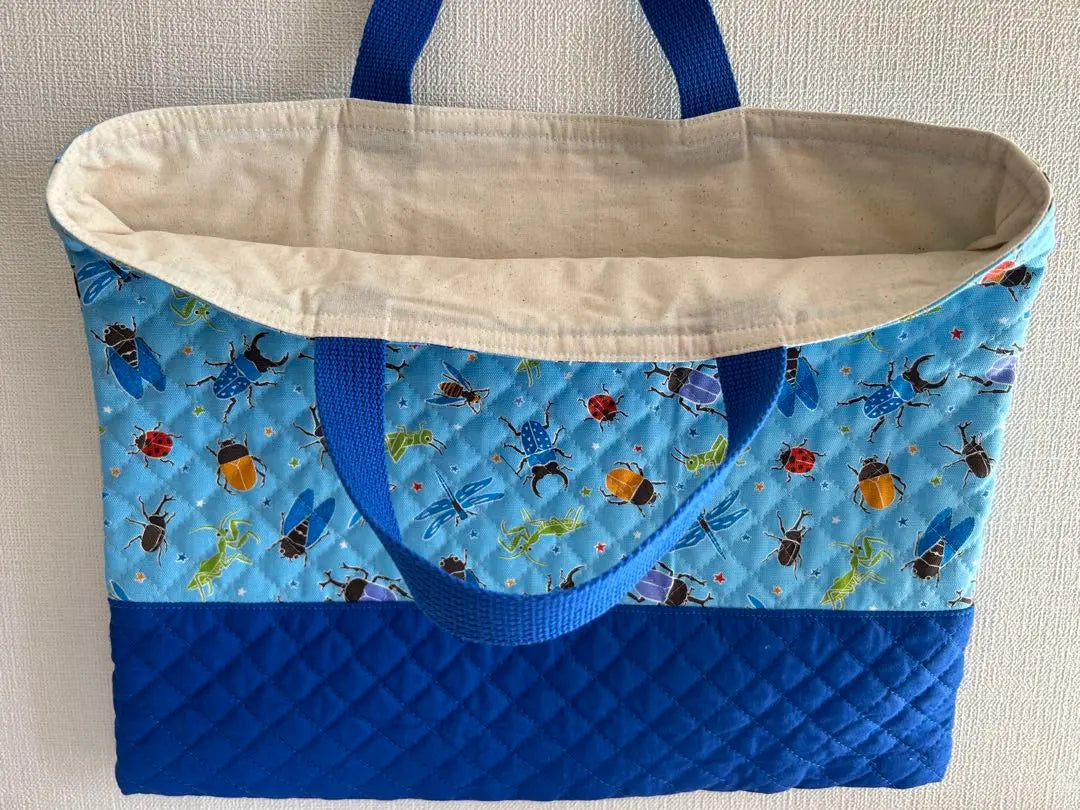 ④ Lesson bag, insect, water-repellent quilting