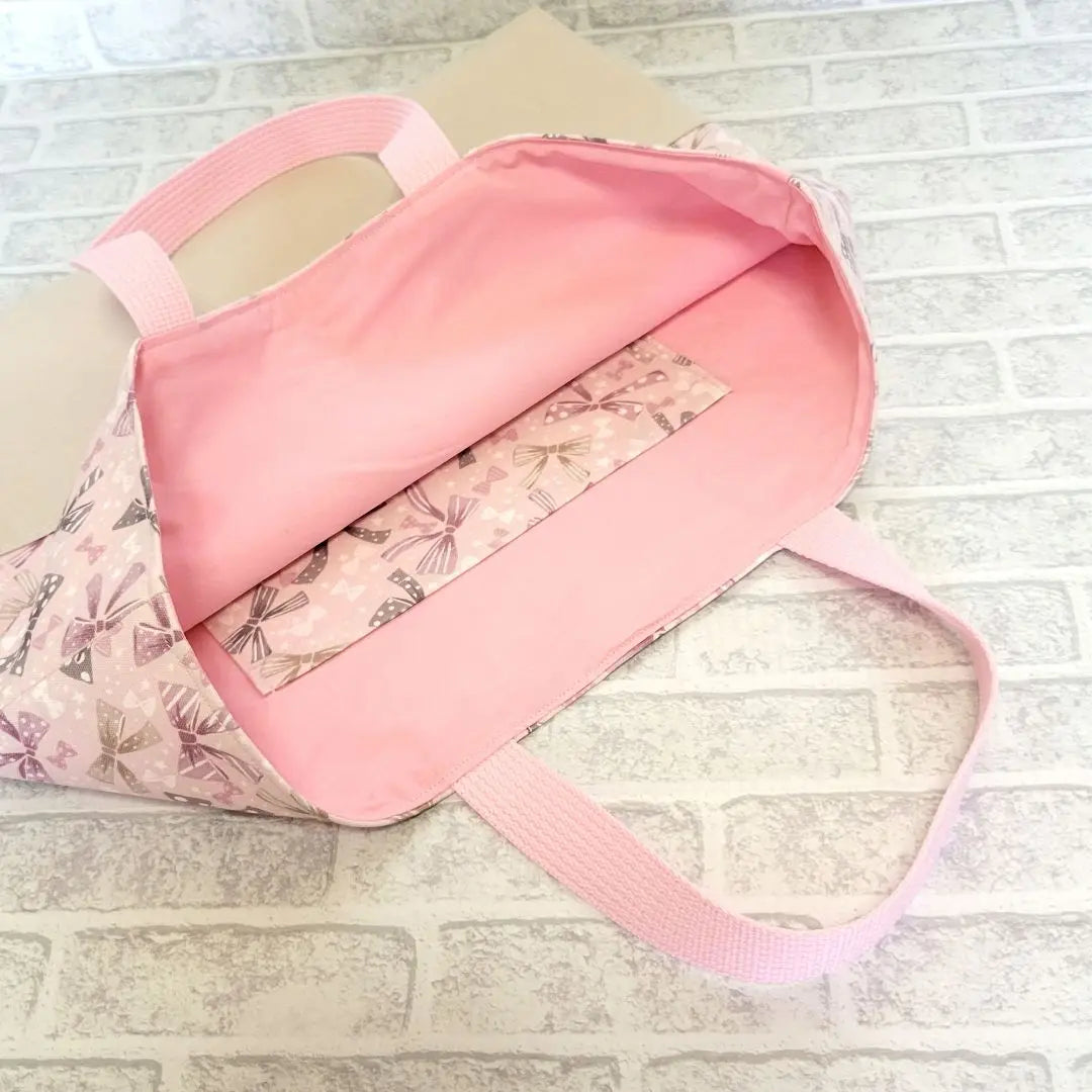 Entrance preparation, lesson bag, handmade, ribon, ribbon