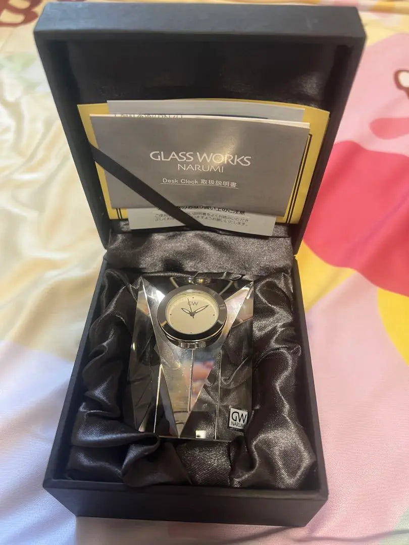 [Unused] GLASSWORKS NARUMI table clock