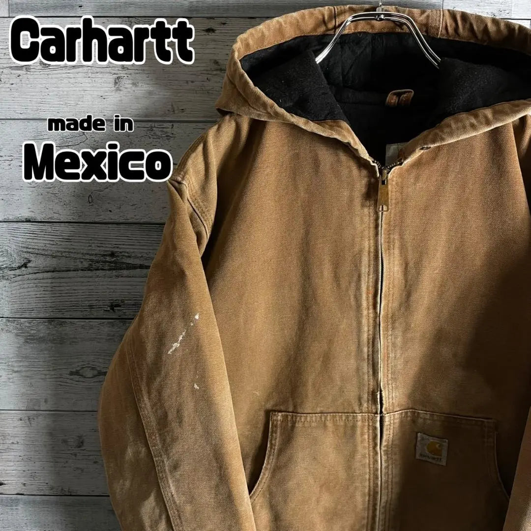 [Mexico] Carhart Active Jacket Duck Jacket Men's S equivalent | 【メキシコ製】カーハート　アクティブジャケット　ダックジャケット　メンズS相当