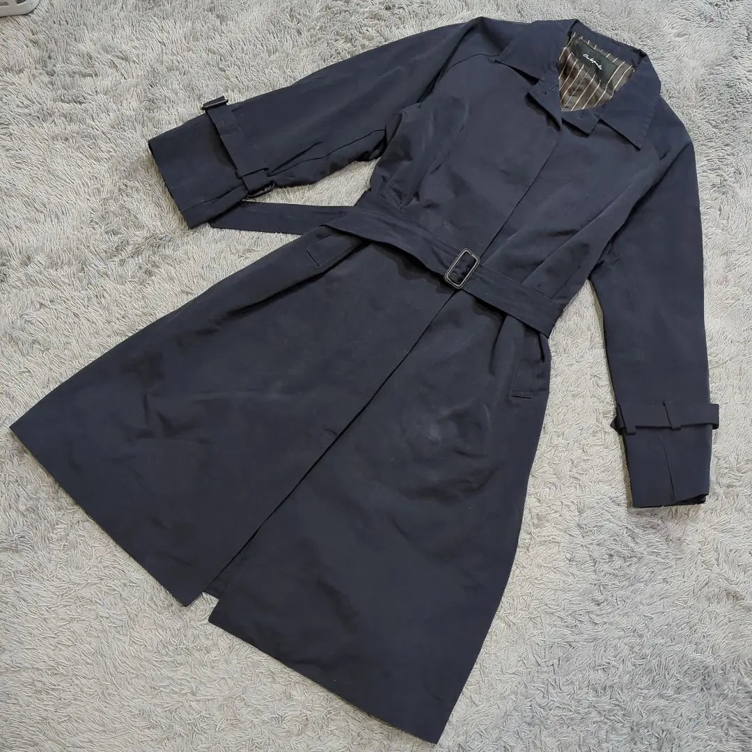 a1621 Owlspale Oldspale [M] Navy Trench Coat