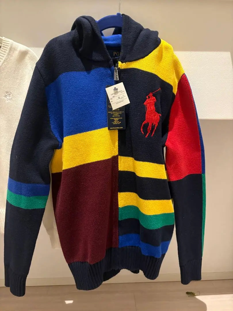 [Price cut] POLO Ralph New Tag Zip -up Knit Parker 150