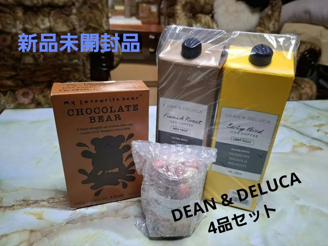 Seasonal Limited Edition ⭐ DEAN & DELUCA⭐ Iced Coffee & Sweets Set