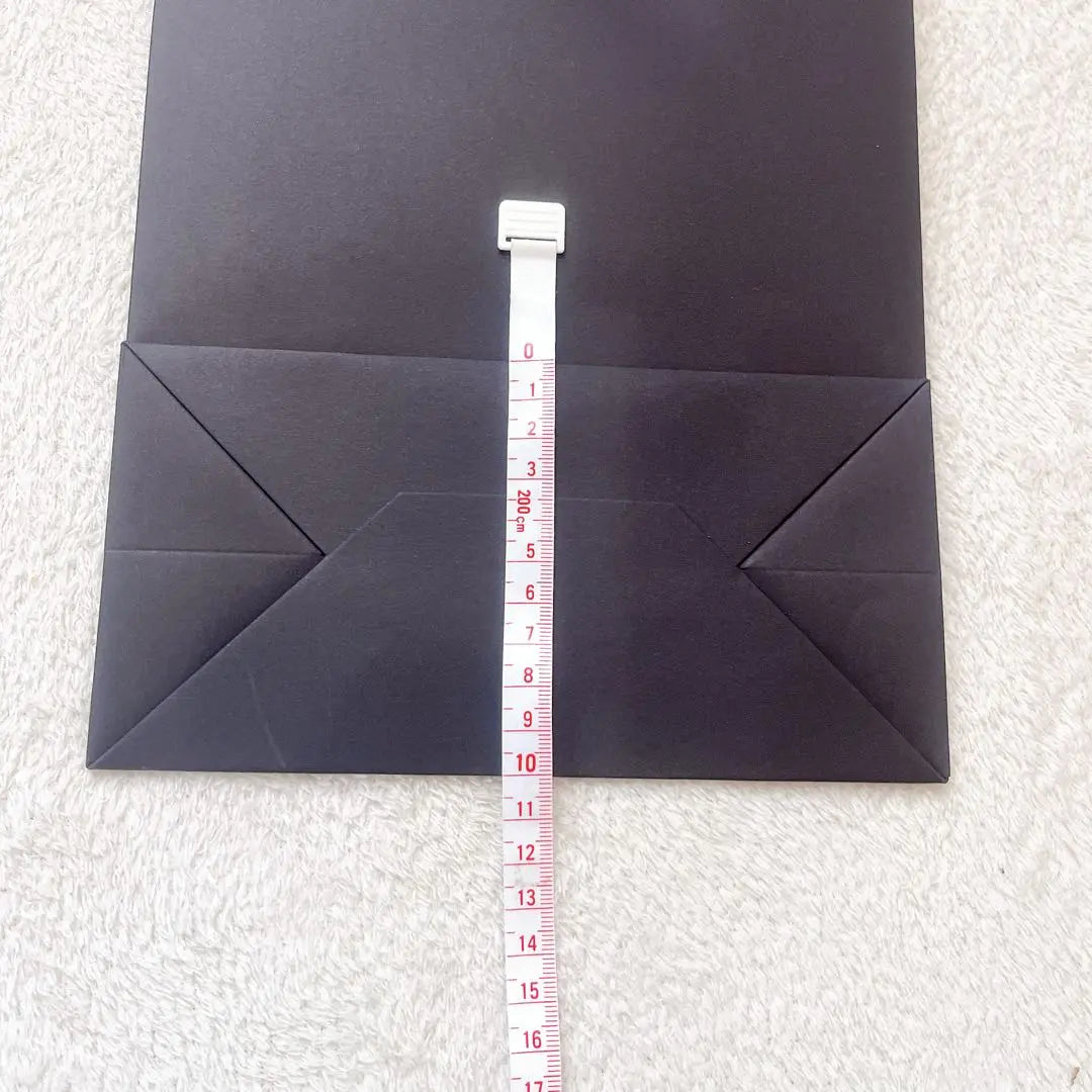 Paper bag gift bag 20*28*10cm black/10 pieces with gift wrap