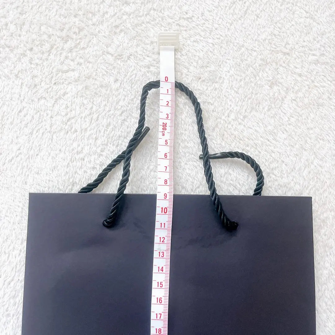 Paper bag gift bag 20*28*10cm black/10 pieces with gift wrap