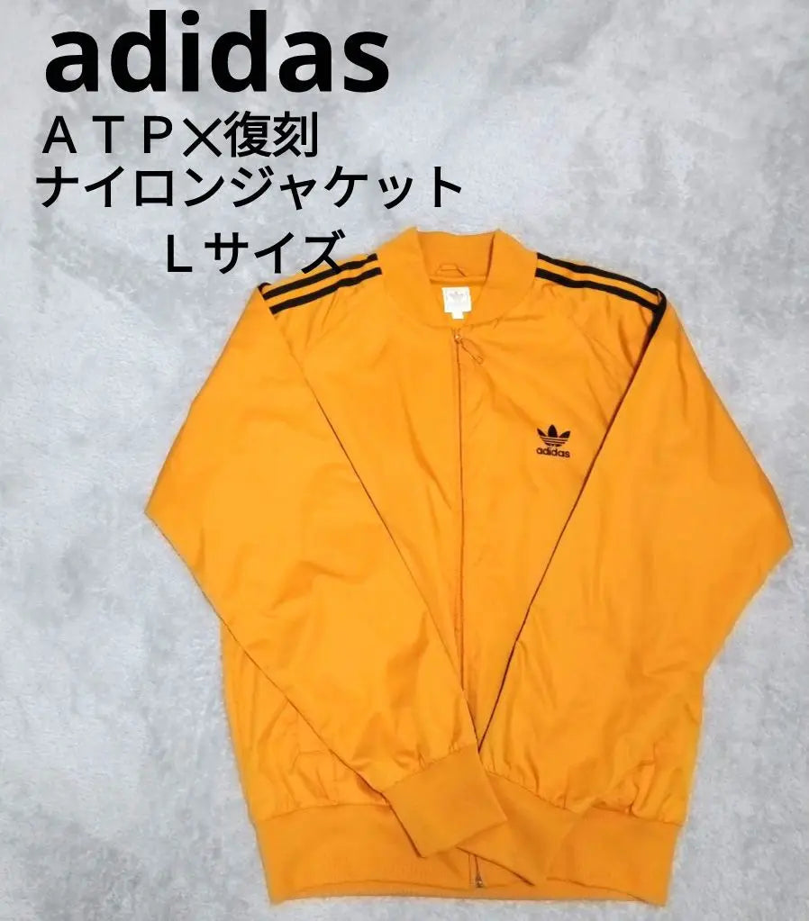 [Super Rare Reprint] adidas Packable Nylon Jacket L Size Men's