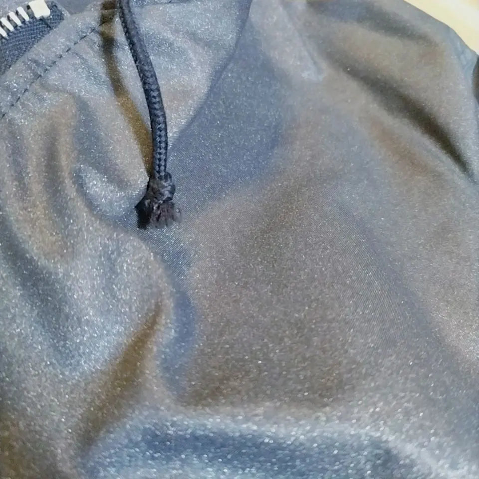 Max and Co hooded half coat dark blue sparkly washable 38