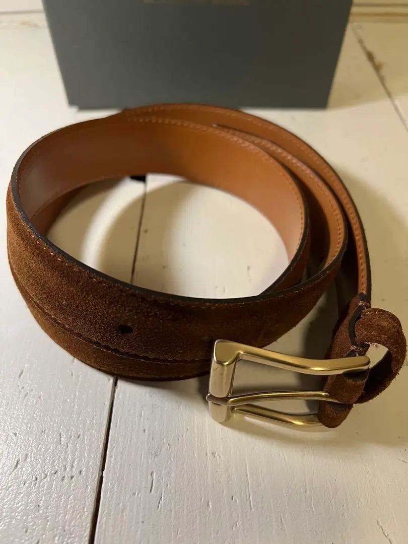 Crockett & Jones Suede Belt 34 | CROCKETT & JONES スエードベルト 34