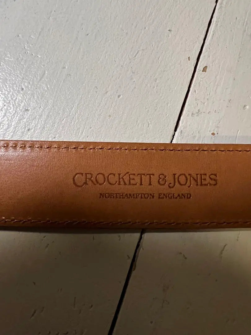 Crockett &amp; Jones Cinturón de ante 34 | CROCKETT &amp; JONES スエードベルト 34