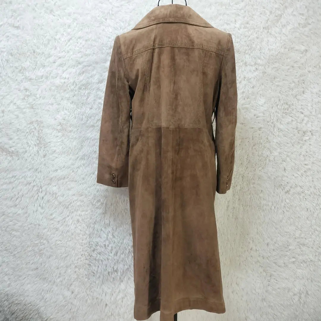 [With translation] Mc Douglas suede leather long coat size 13☆