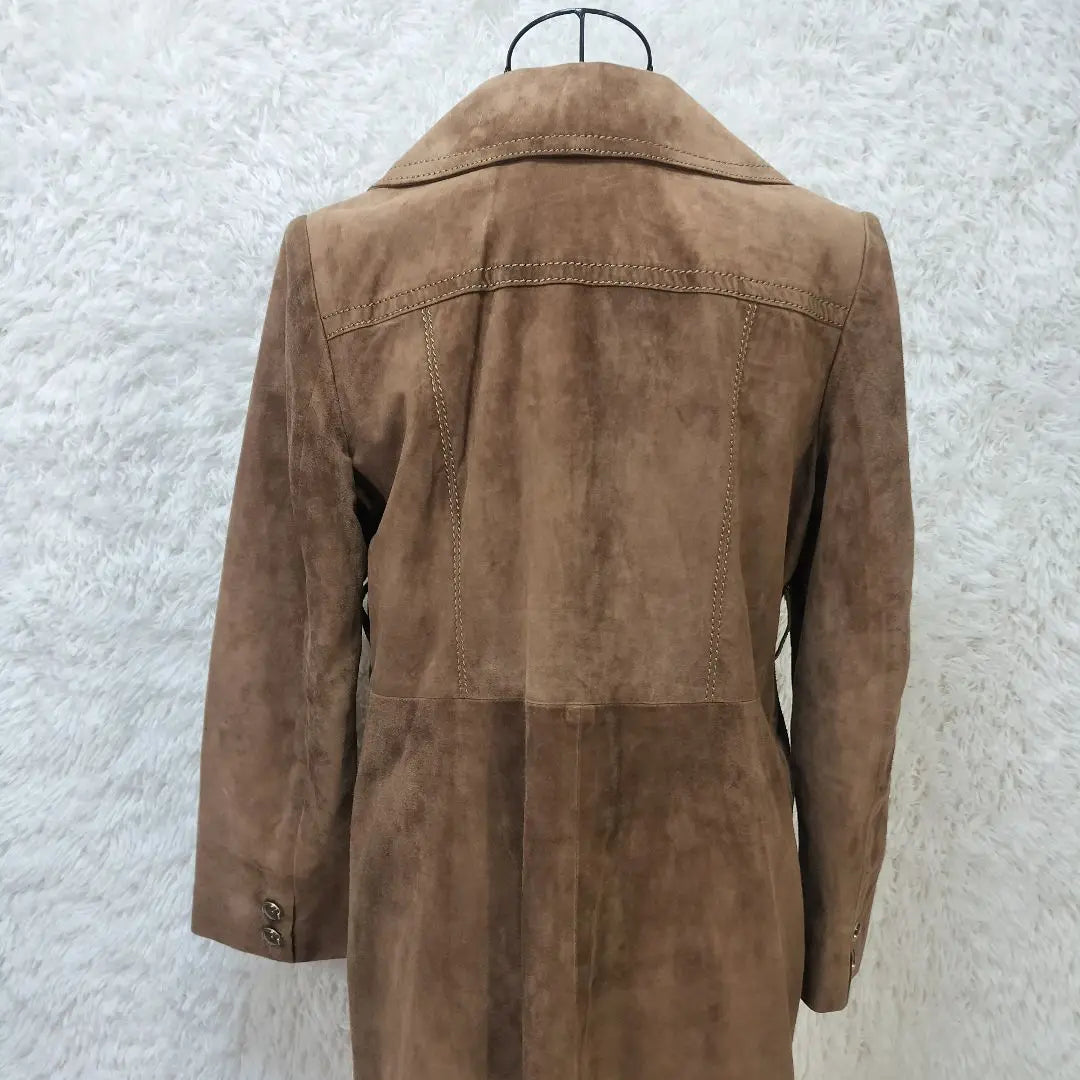 [With translation] Mc Douglas suede leather long coat size 13☆